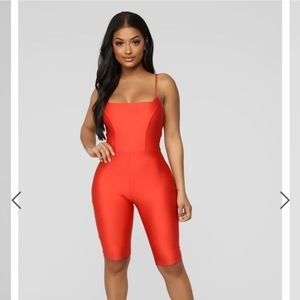 Without Limits Satin Biker Short - Burnt Orange